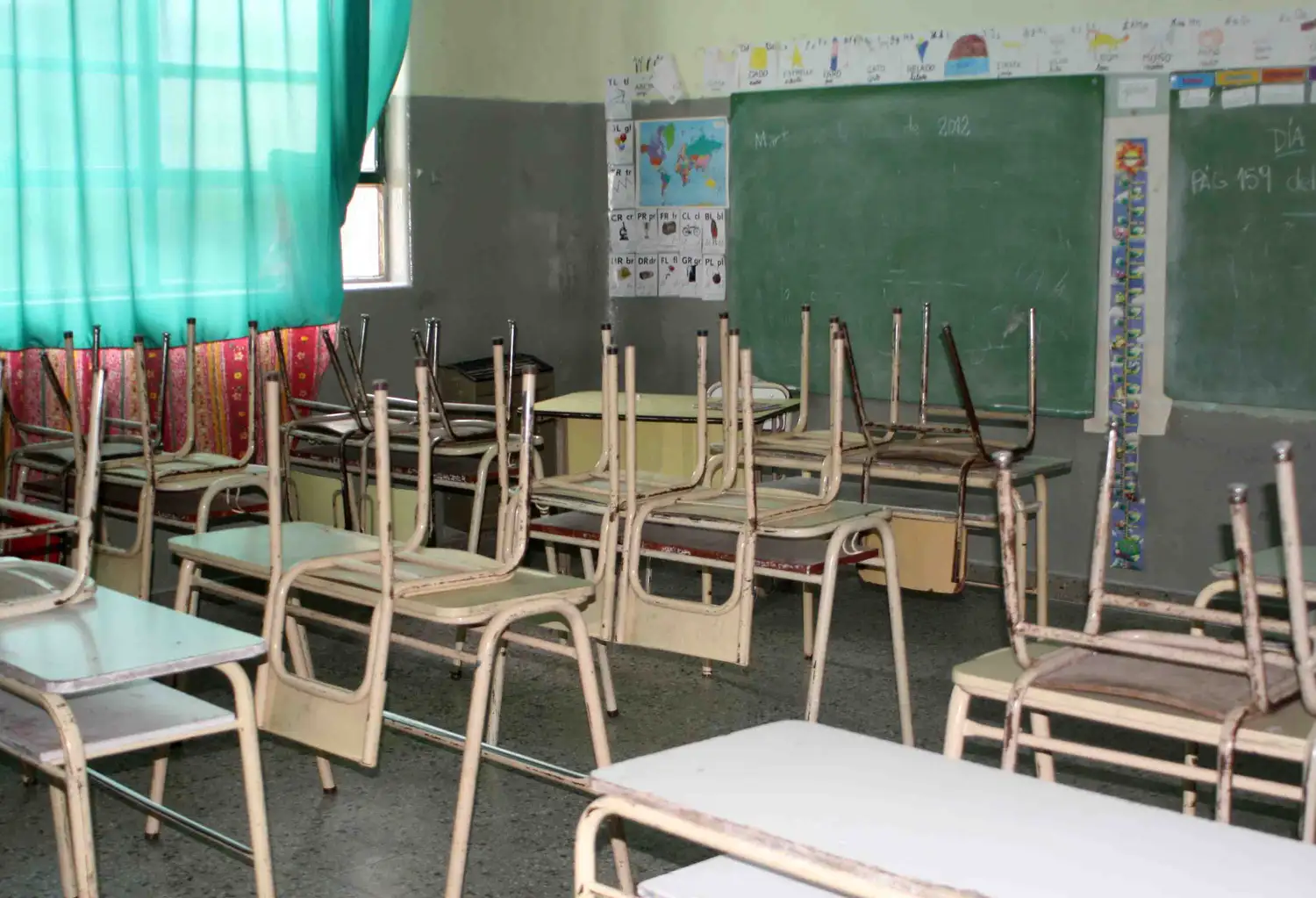 La segunda jornada de paro docente volvió a tener un alto acatamiento en Tandil