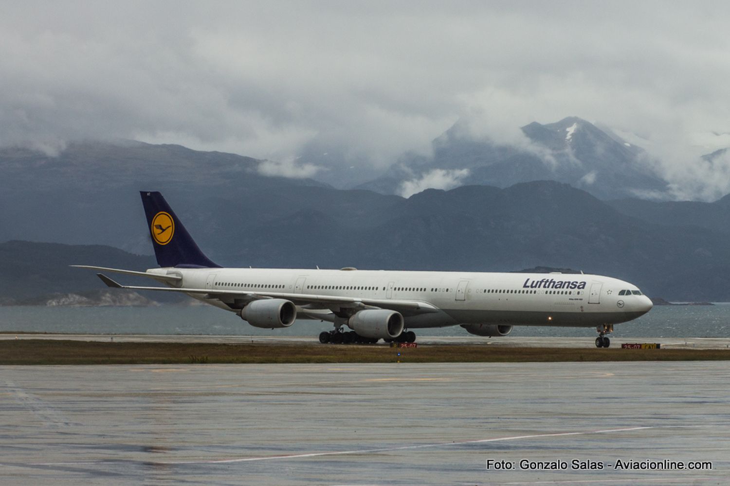 Argentina: Lufthansa realizó un vuelo charter a Ushuaia