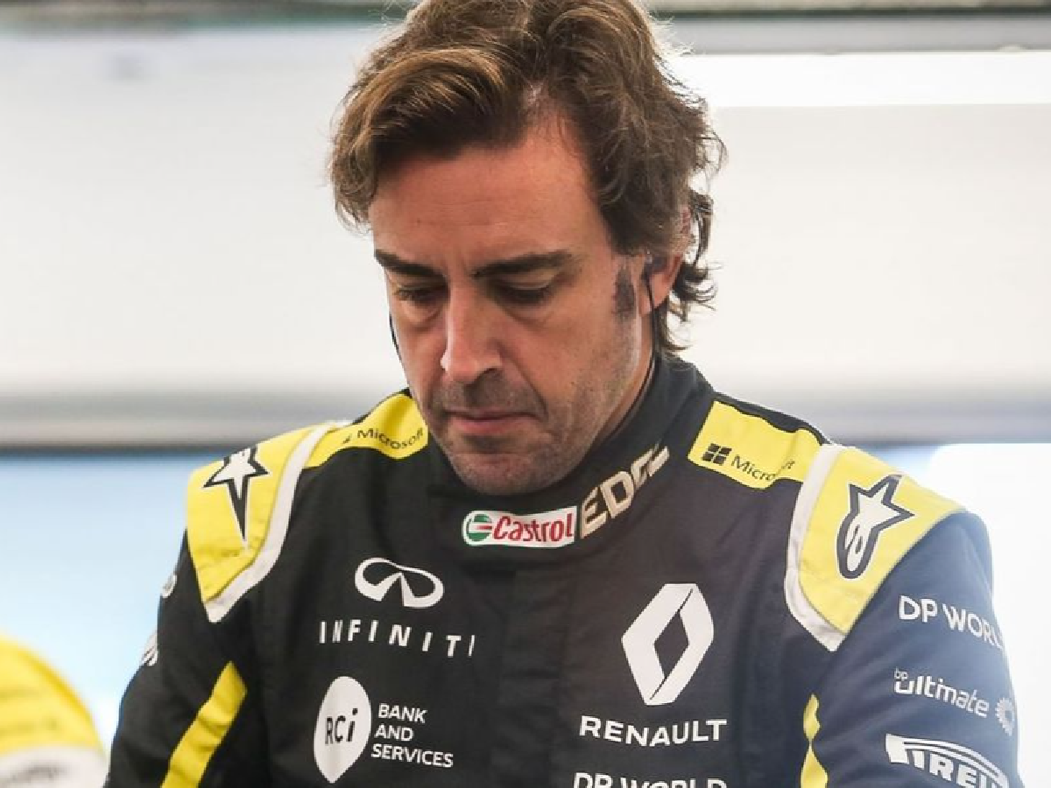Alonso fue dado de alta tras su accidente