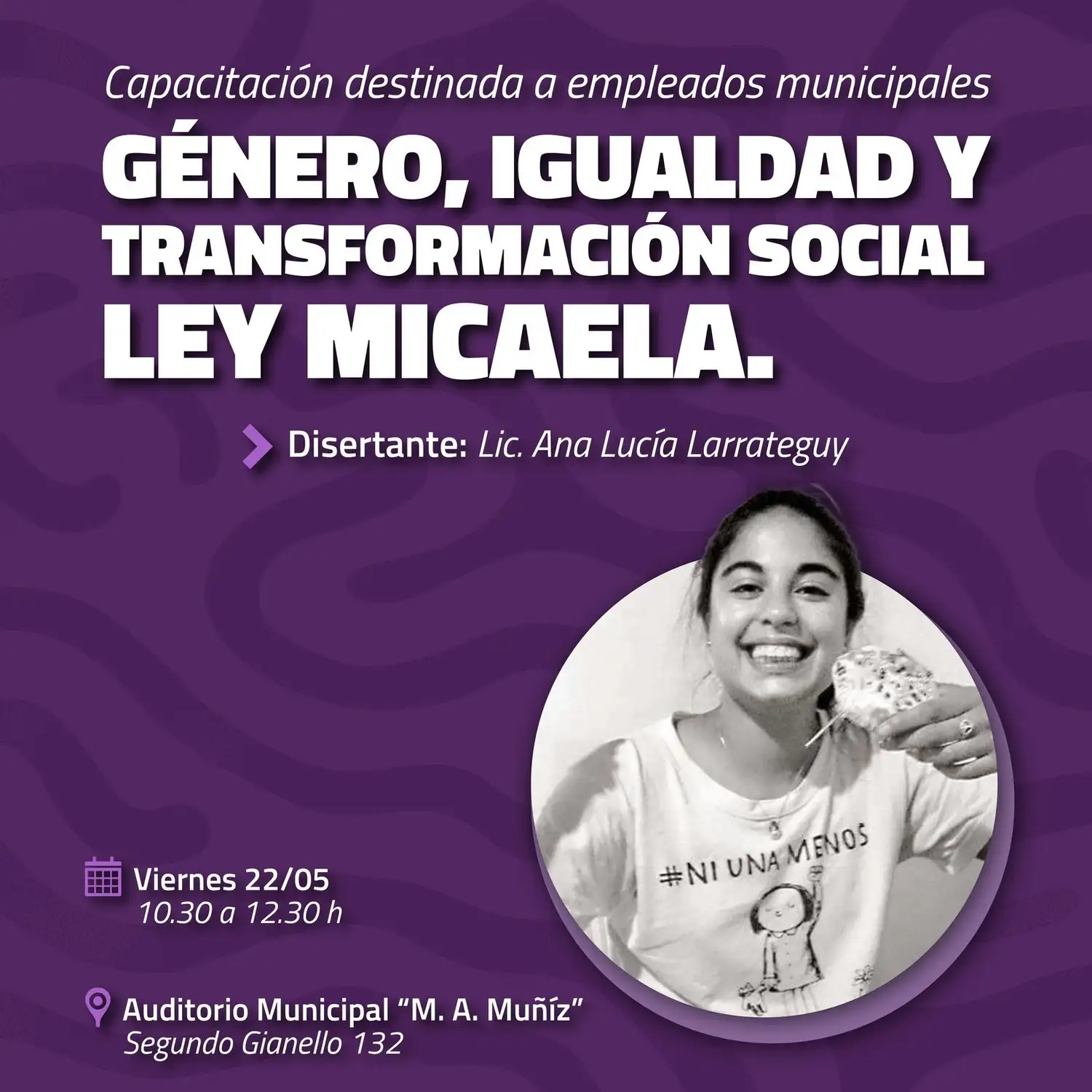 Capacitación sobre Ley Micaela para trabajadores municipales en Gualeguay