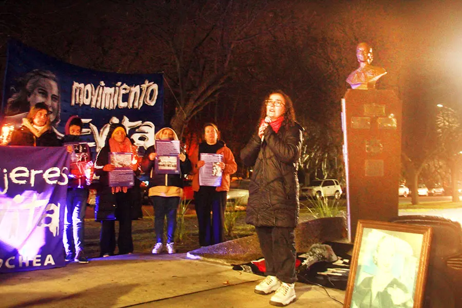 Acto y homenaje a Eva Perón