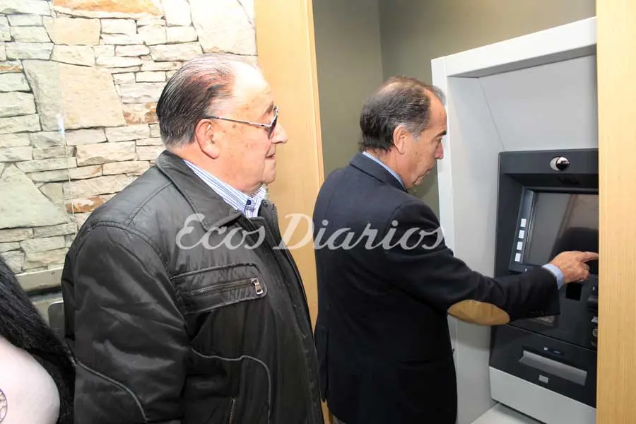 Cajero automático en la Usina