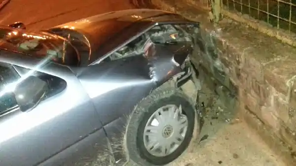 Iba borracho y sin documentos cuando chocó en el Corsódromo