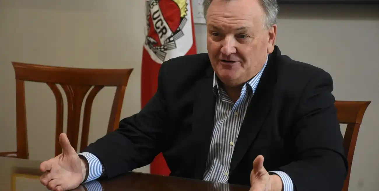 Michlig dice que para armar el frente hubo que sentarse y hablar sin prejuicios entre los diferentes actores políticos. Foto: Luis Cetraro