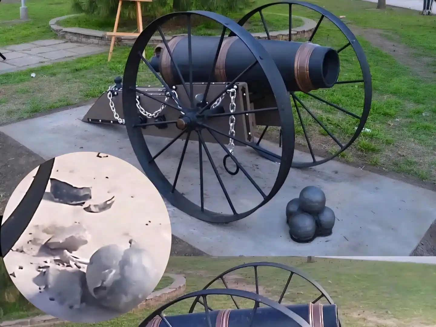 Las autoridades mostraron su preocupación por un nuevo acto de vandalismo.