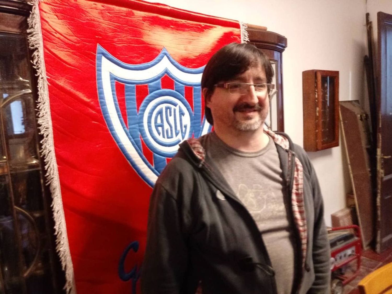 Luis Alarcón: "la idea es fortalecer al club San Lorenzo..."