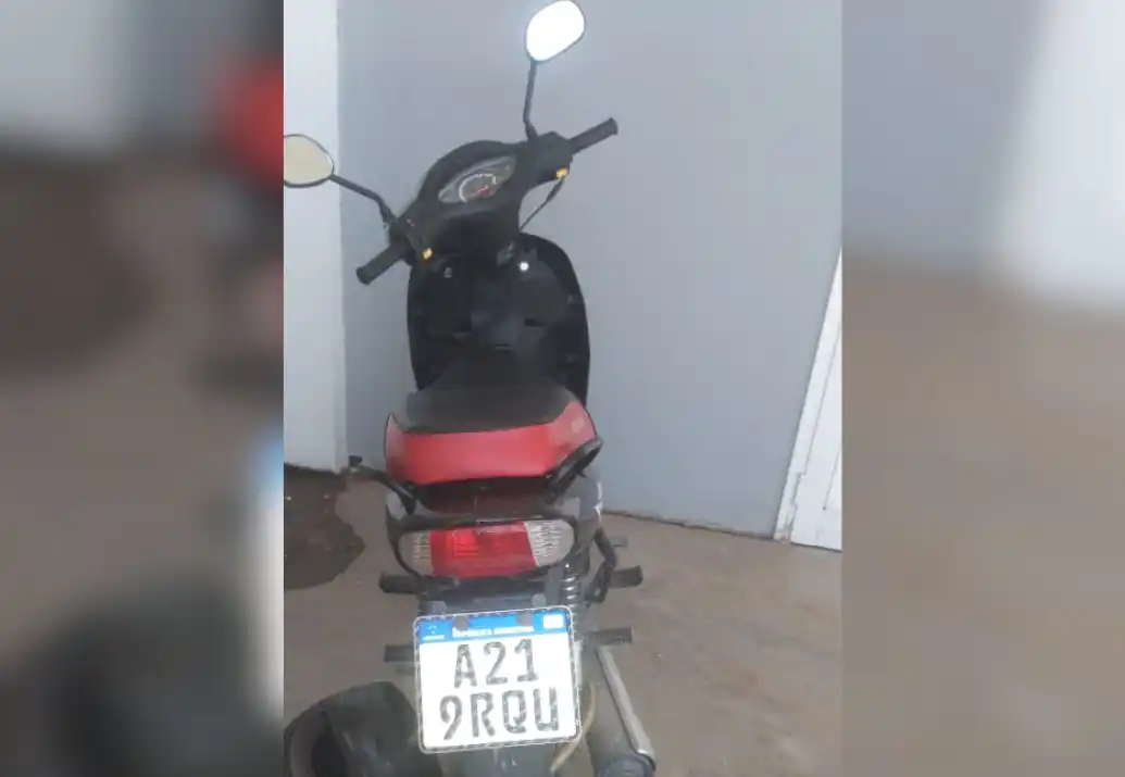 Robaron una moto en calle Berutti al 200