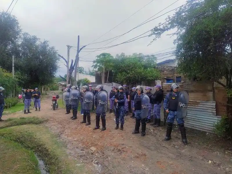 Hirió a una joven con un machete 
y fue detenido tras un allanamiento