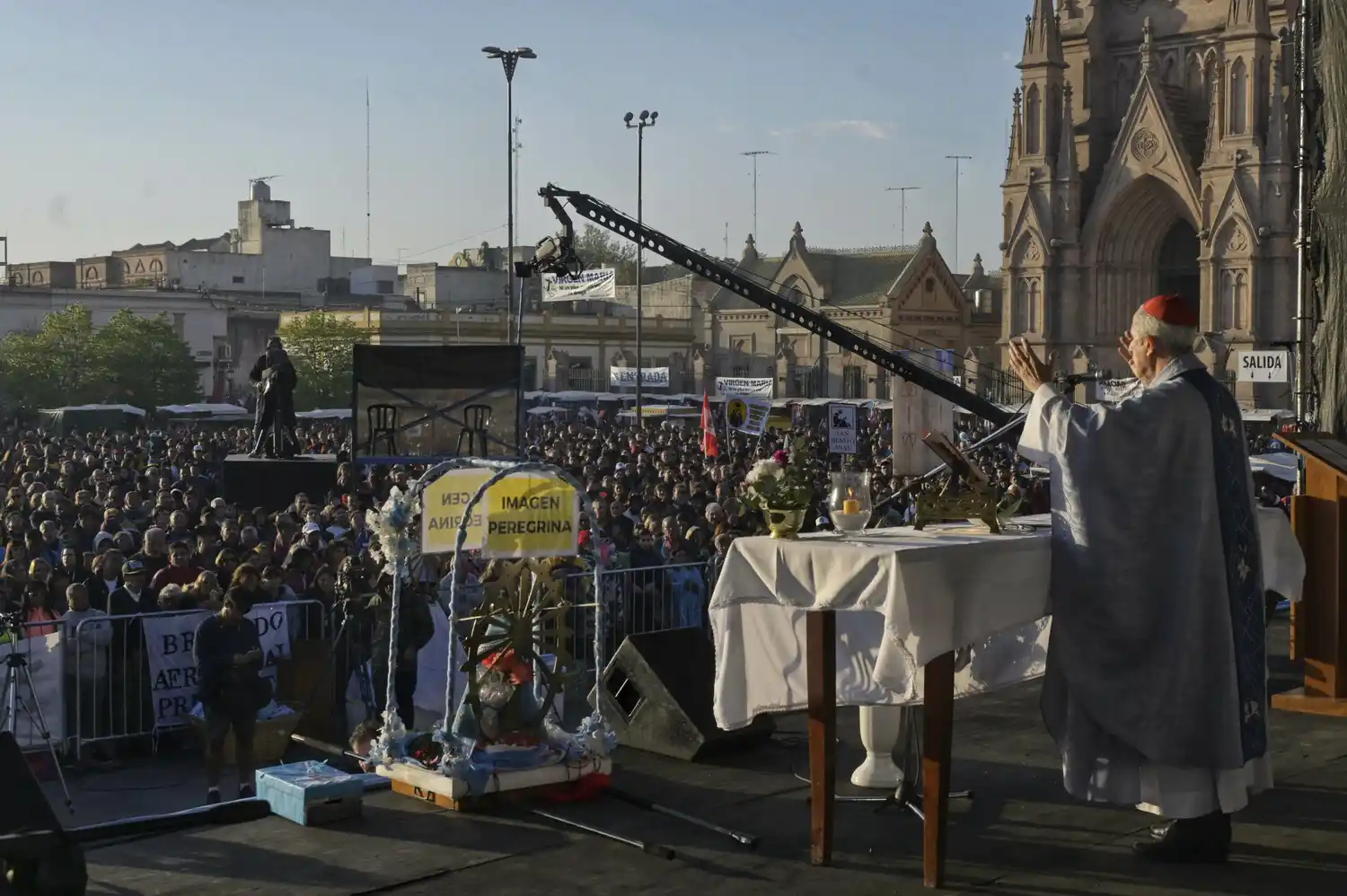 Misa en Luján: Poli pidió “que los gobernantes busquen ser instrumento de encuentro entre los argentinos”