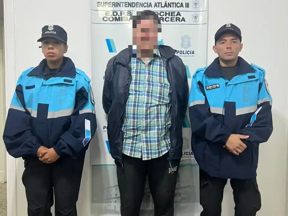 El sujeto fue aprehendido