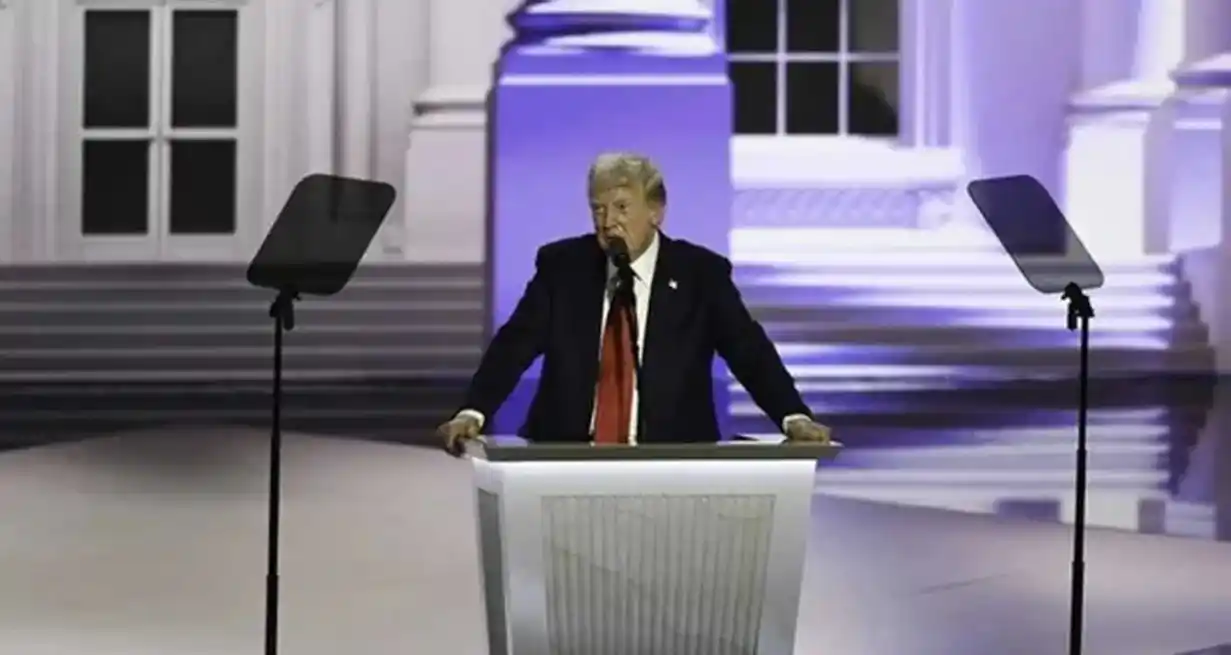 Polémico, irreverante, provocador: un Donald Trump auténtico, que desparramó definiciones con su sello en las últimas horas...Fotografía: Agencia Noticias Argentinas/Archivo