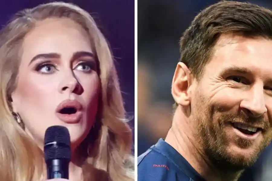 VIDEO | La gran Adele lo confesó: es fanática de Lionel Messi