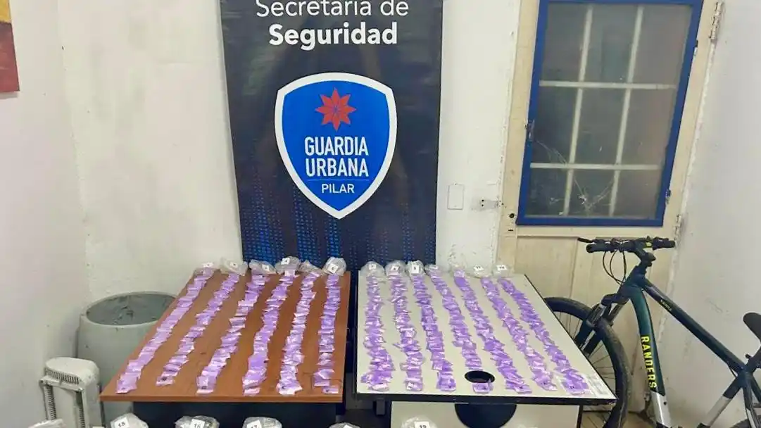 El operativo culminó con dos sujetos apresados.