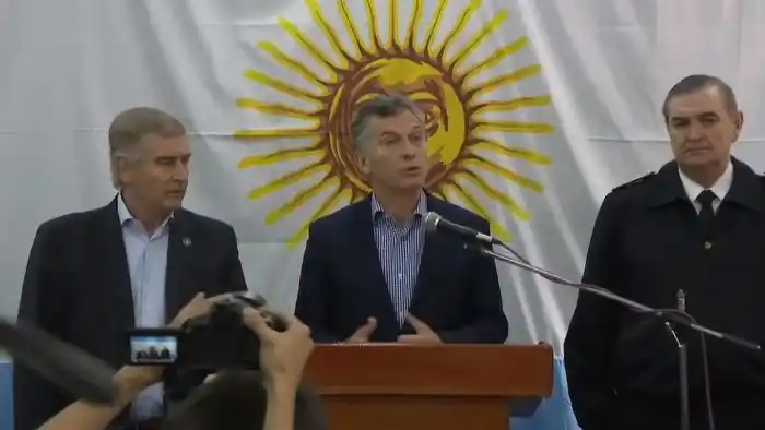 Macri: «Mi compromiso es con la verdad»