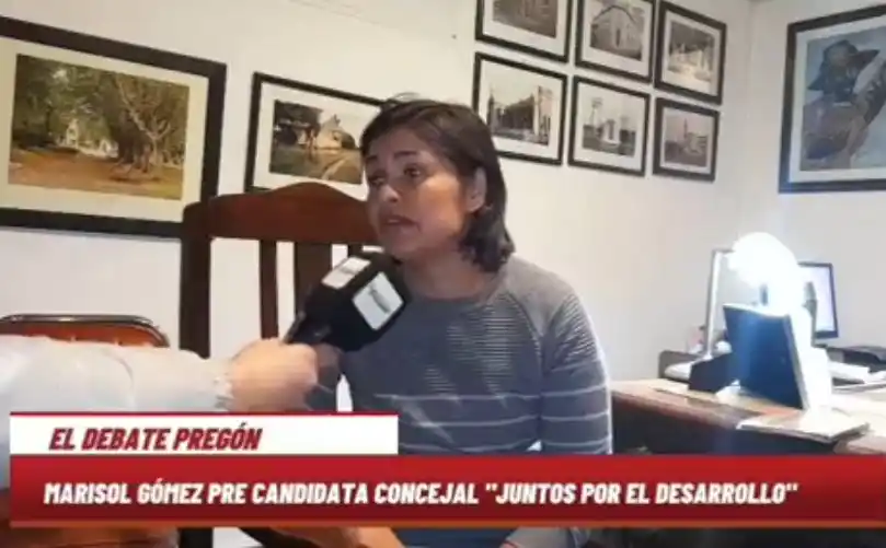 Marisol Gómez: Pre candidata concejal por Juntos por el Desarrollo
