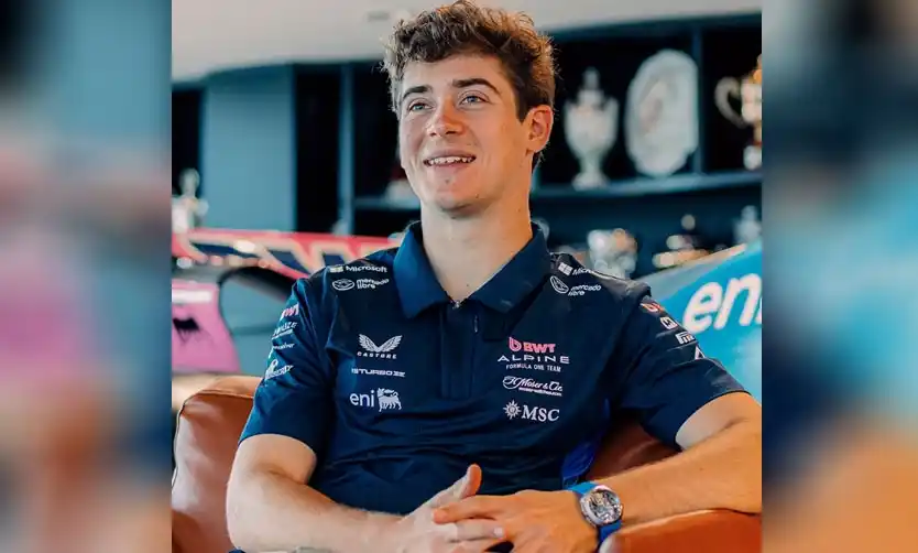Colapinto, entusiasmado por el inicio de la nueva temporada en la Fórmula 1