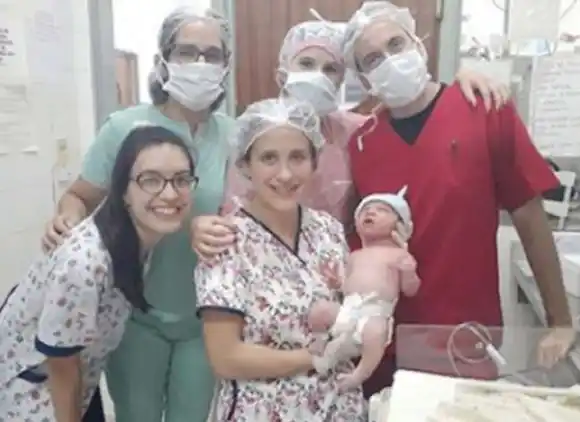 Los primeros bebes en llegar en el nuevo año 