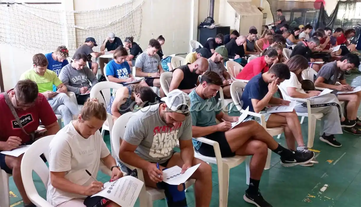 Preparativos de los guardavidas