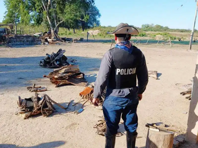 Desarticularon una banda de 
abigeos tras varios allanamientos