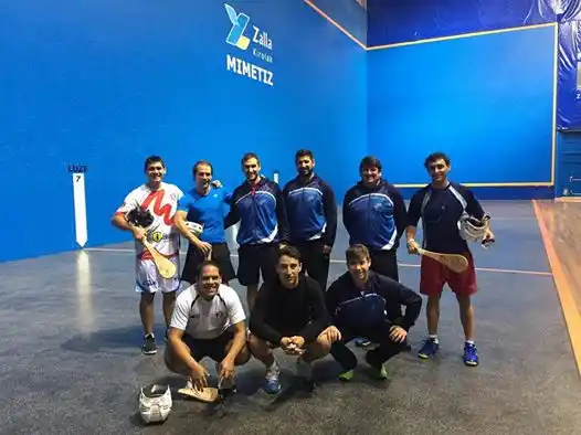 Pelota Paleta: Carlos Dorato completó su preparación mundialista en España