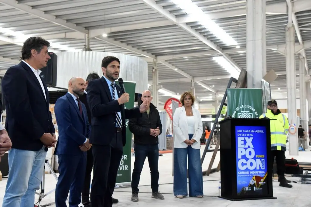 El gobernador Pullaro participó de la presentación de Expocon 2025