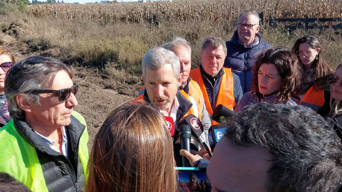 El gobernador Frigerio da inicio a los trabajos en la Ruta Provincial 32