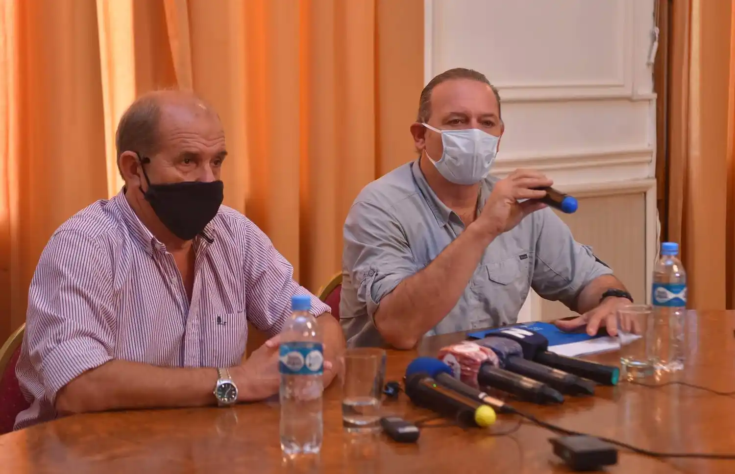 Berni en el interior: Durante recorrida por Pehuajó, el ministro fue declarado "ciudadano ilustre"