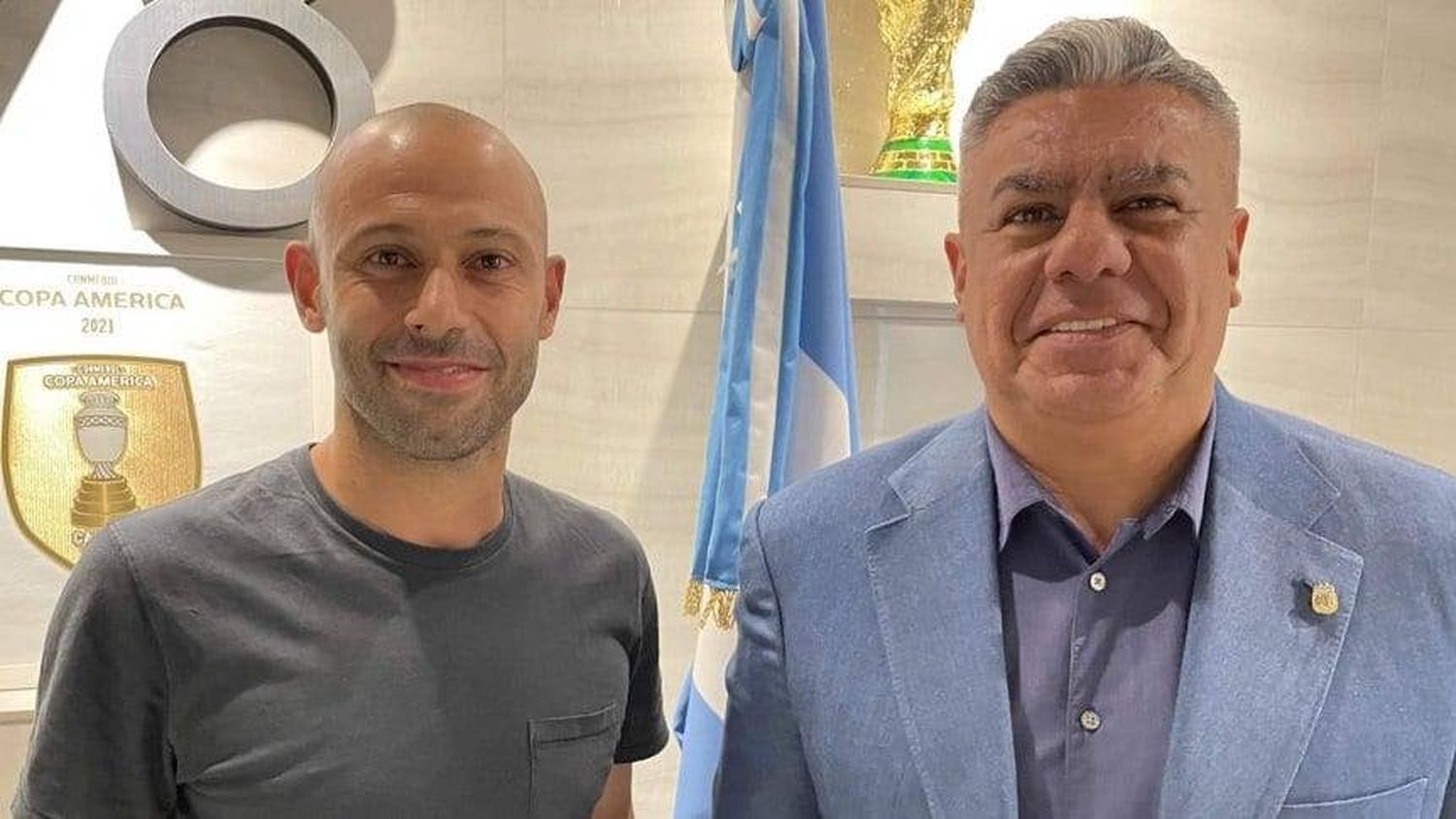 Javier Mascherano dirigirá a la Selección Argentina Sub 20