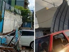 Temporal con ráfagas de 91 km/h causó graves destrozos en Santa Rosa y localidades vecinas