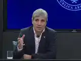 Luis Caputo, ministro de Economía.