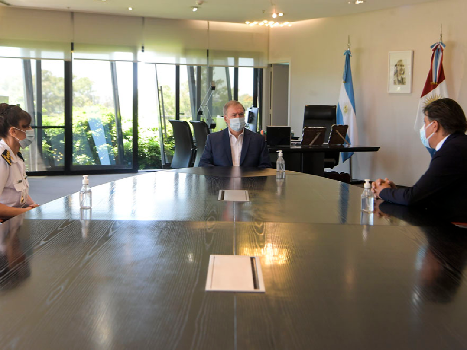 Schiaretti recibió a la flamante jefa de la policía provincial