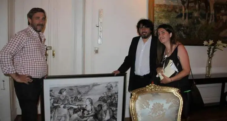 Por pedido de Giovanettoni, Macchia entregó cuadro a Cristina