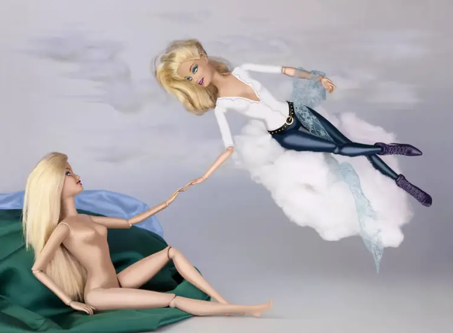 Barbie obra de arte