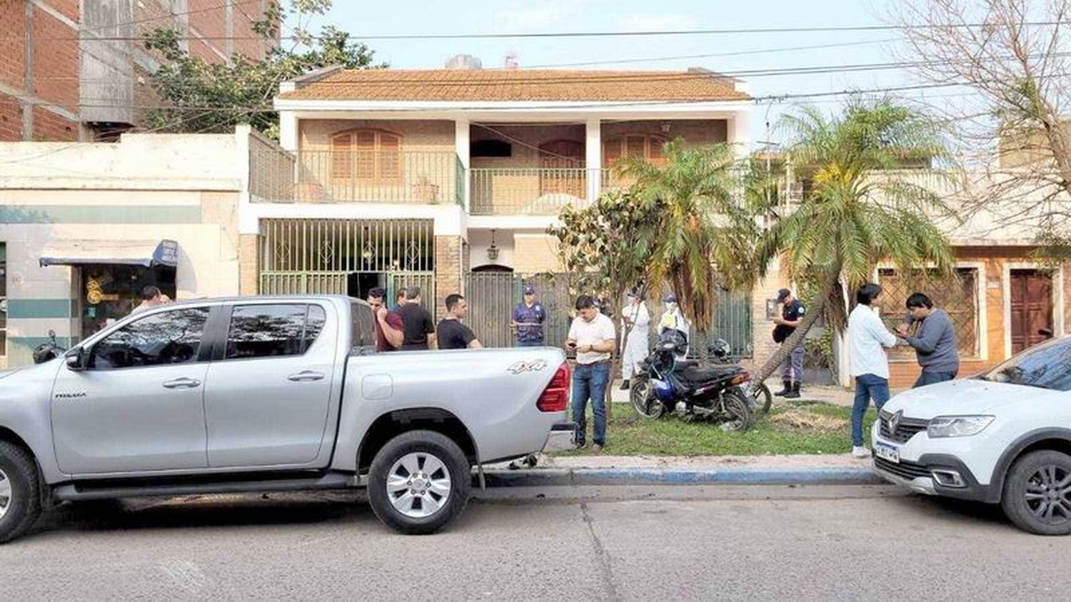 Albañiles hallaron restos óseos 
humanos en el patio de una vivienda