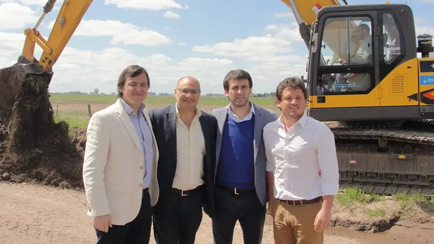 Funcionarios nacionales visitaron caminos rurales