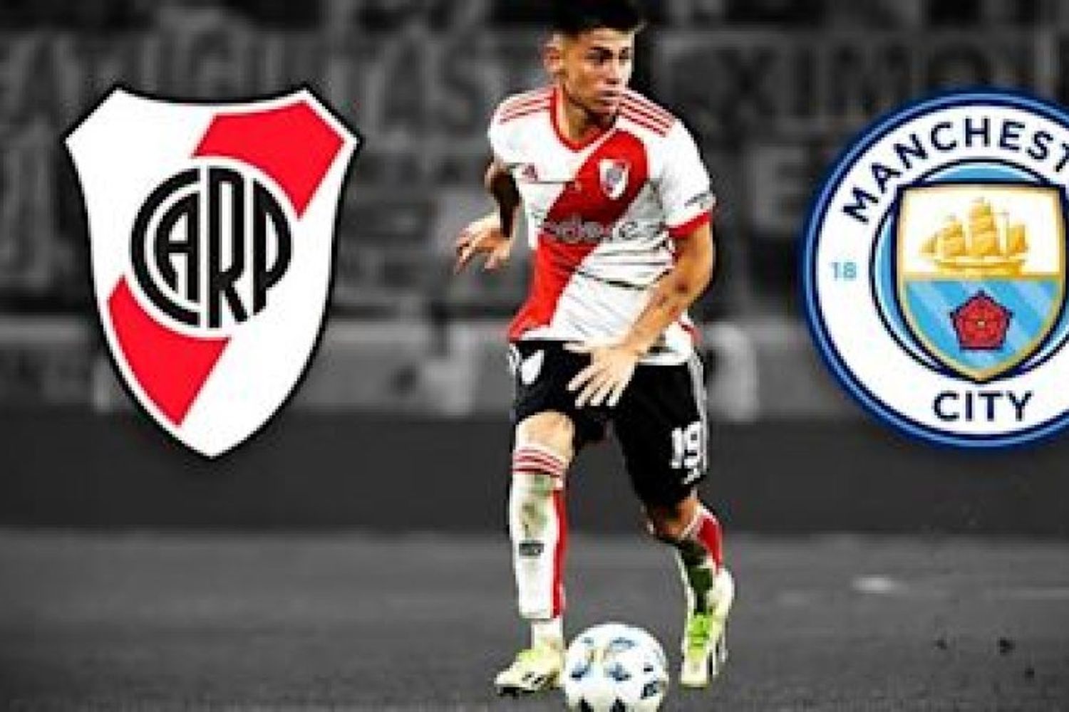 El "Diablito" Echeverri espera firmar esta semana la transferencia con el Manchester City