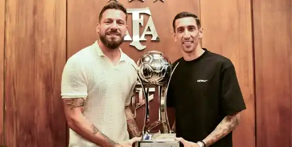 Di María celebró el título de Central y respondió a la polémica: “Nos sentíamos campeones”