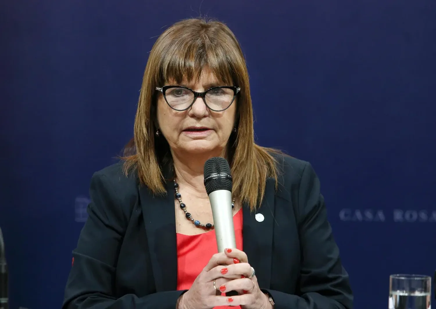 La ministra de Seguridad de la Nación, Patricia Bullrich