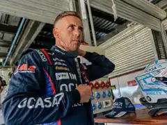 Leonel Pernía fue escolta en la primera competencia