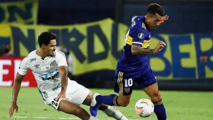 Boca igualó 0-0 ante Santos en la primera semifinal de la Copa Libertadores