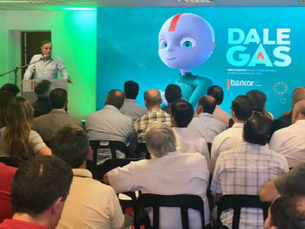 Bancor financió conexiones de gas por más de $ 5 millones