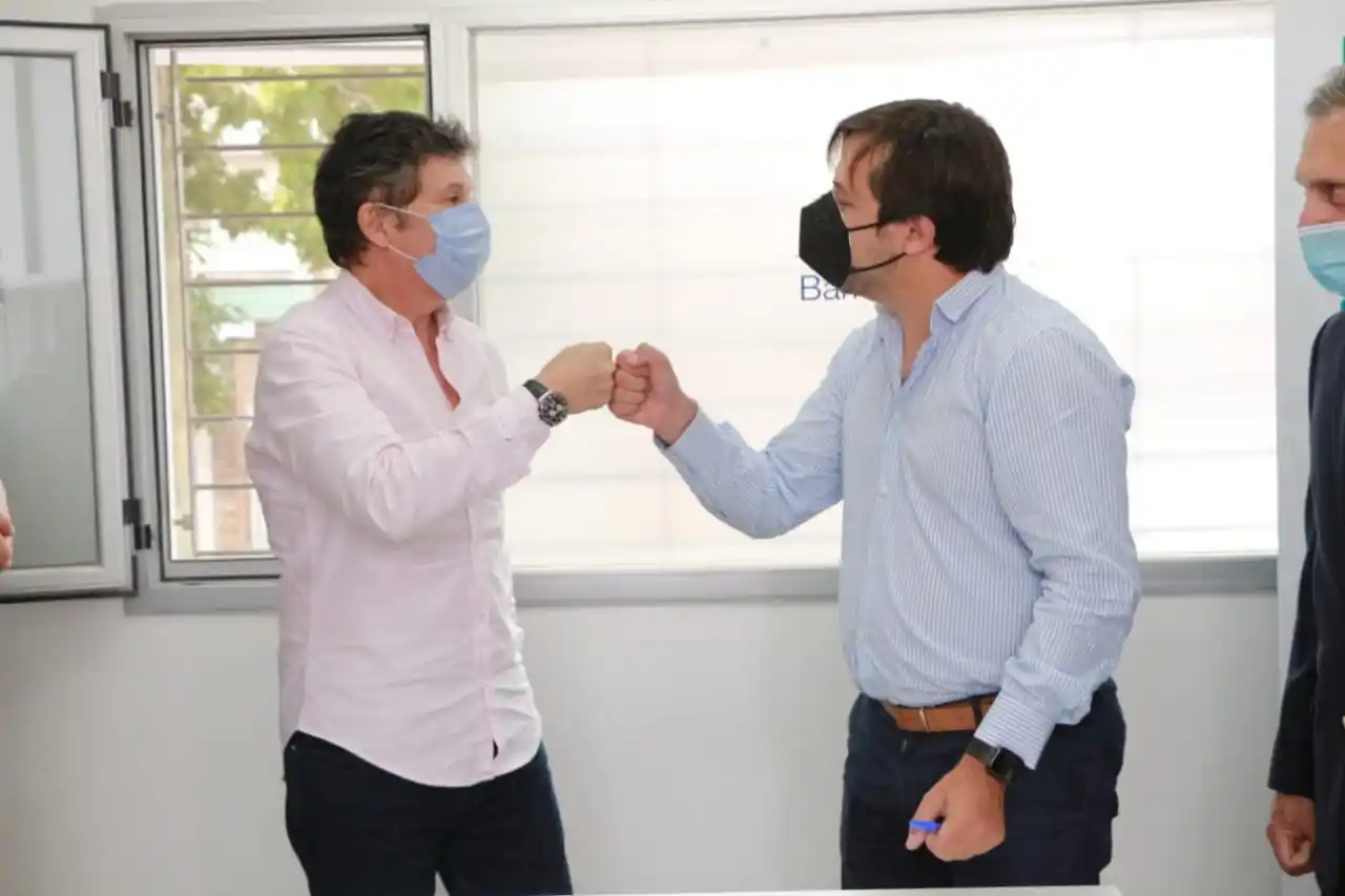  Posse y Kreplak en San Isidro: recorrieron el nuevo centro de salud en Boulogne