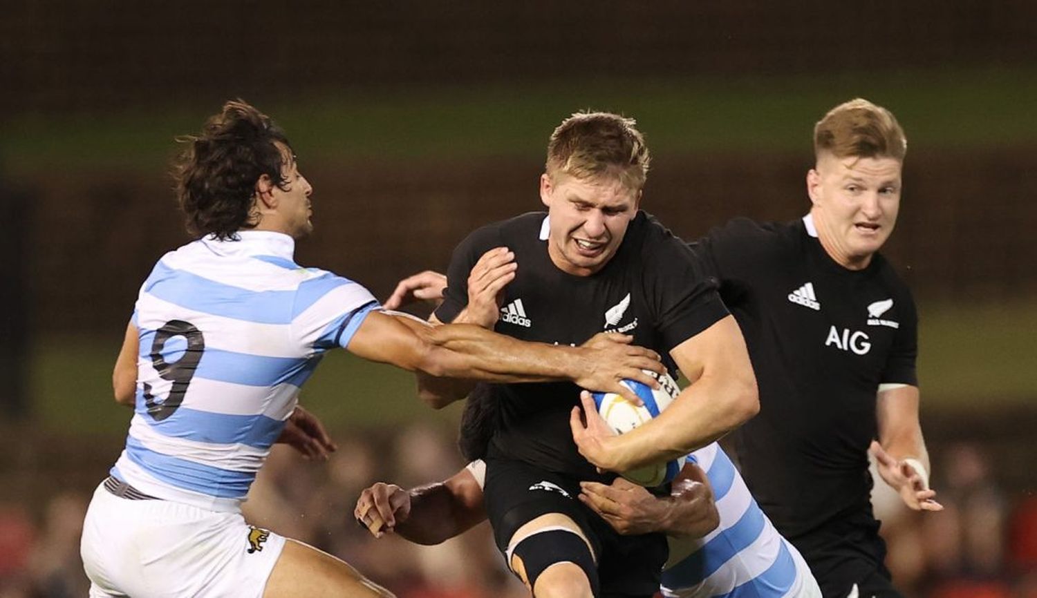 Los All Blacks tuvieron su desquite ante Los Pumas