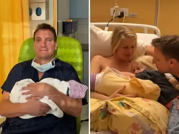 Daniela Christiansson compartió la foto de Lando López con el delantal de MasterChef