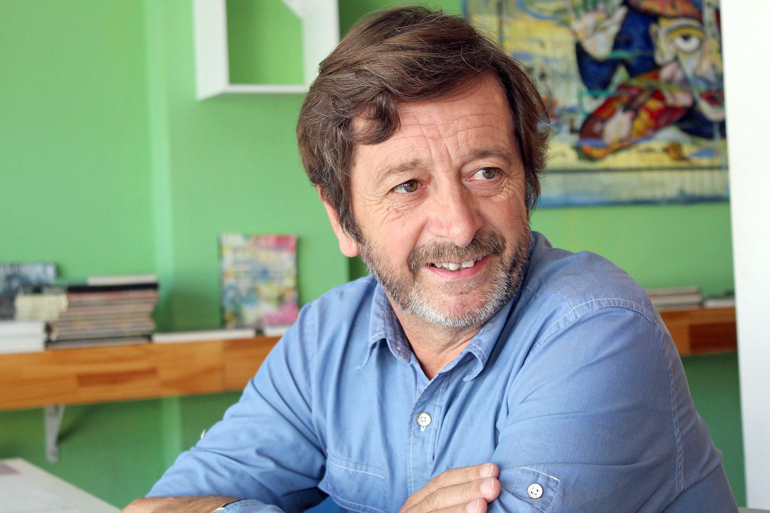 Alberto Franco. Coordinador de la muestra