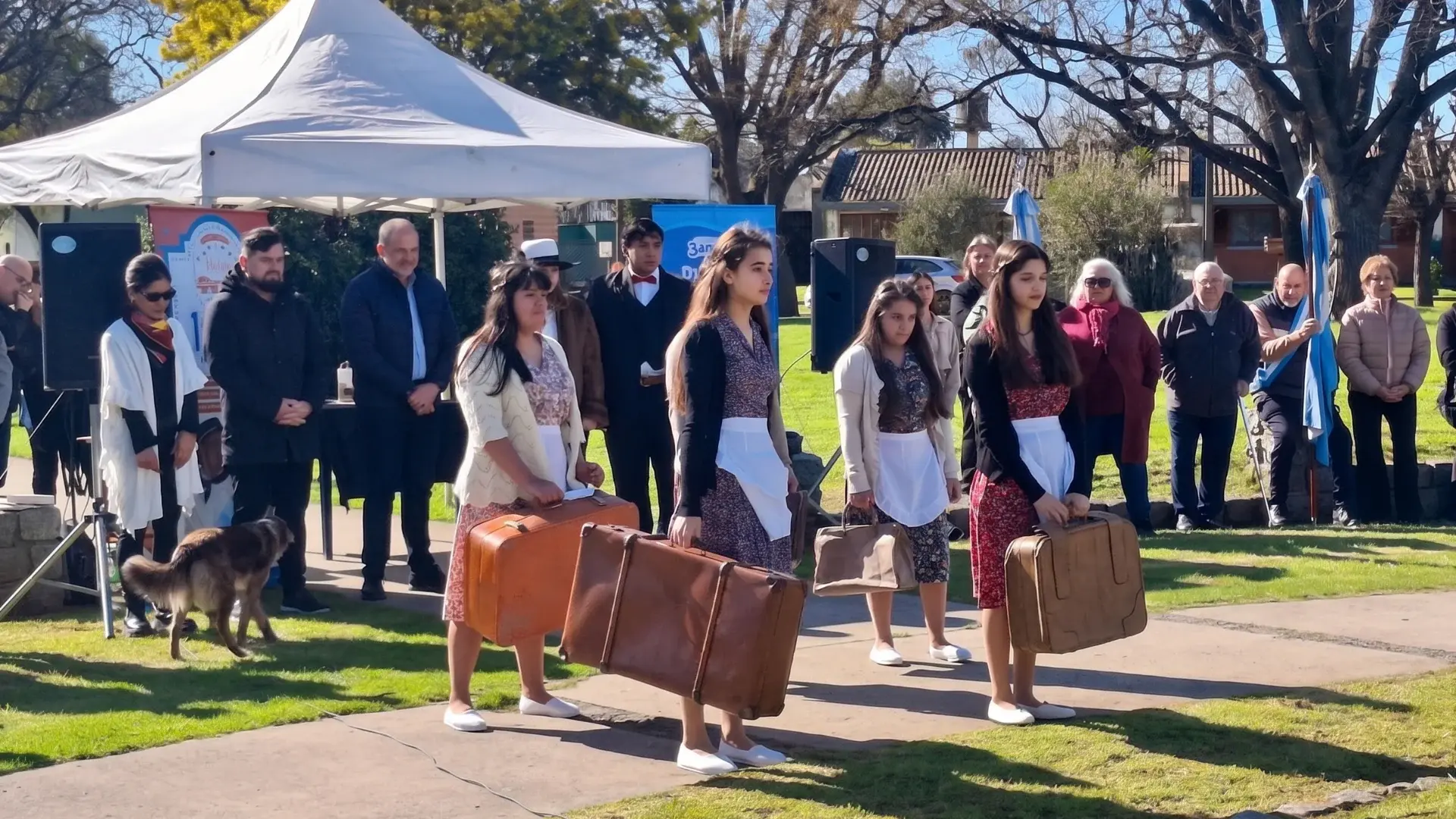 San Francisco de Bellocq celebró sus 97 años con un emotivo acto