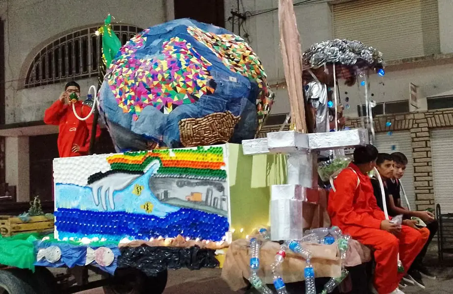 Jóvenes del programa Envión fueron protagonistas del Carnaval