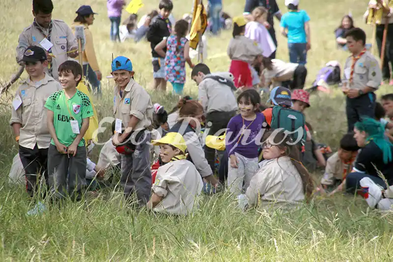 1500 scouts  disfrutaron de la vida en la naturaleza