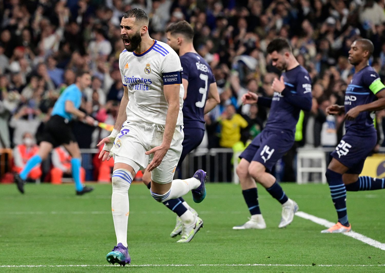 Benzema, goleador y figura de Real Madrid.