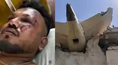 Impactante escape en India: el único sobreviviente de la tragedia aérea salvó su vida saltando al vacío